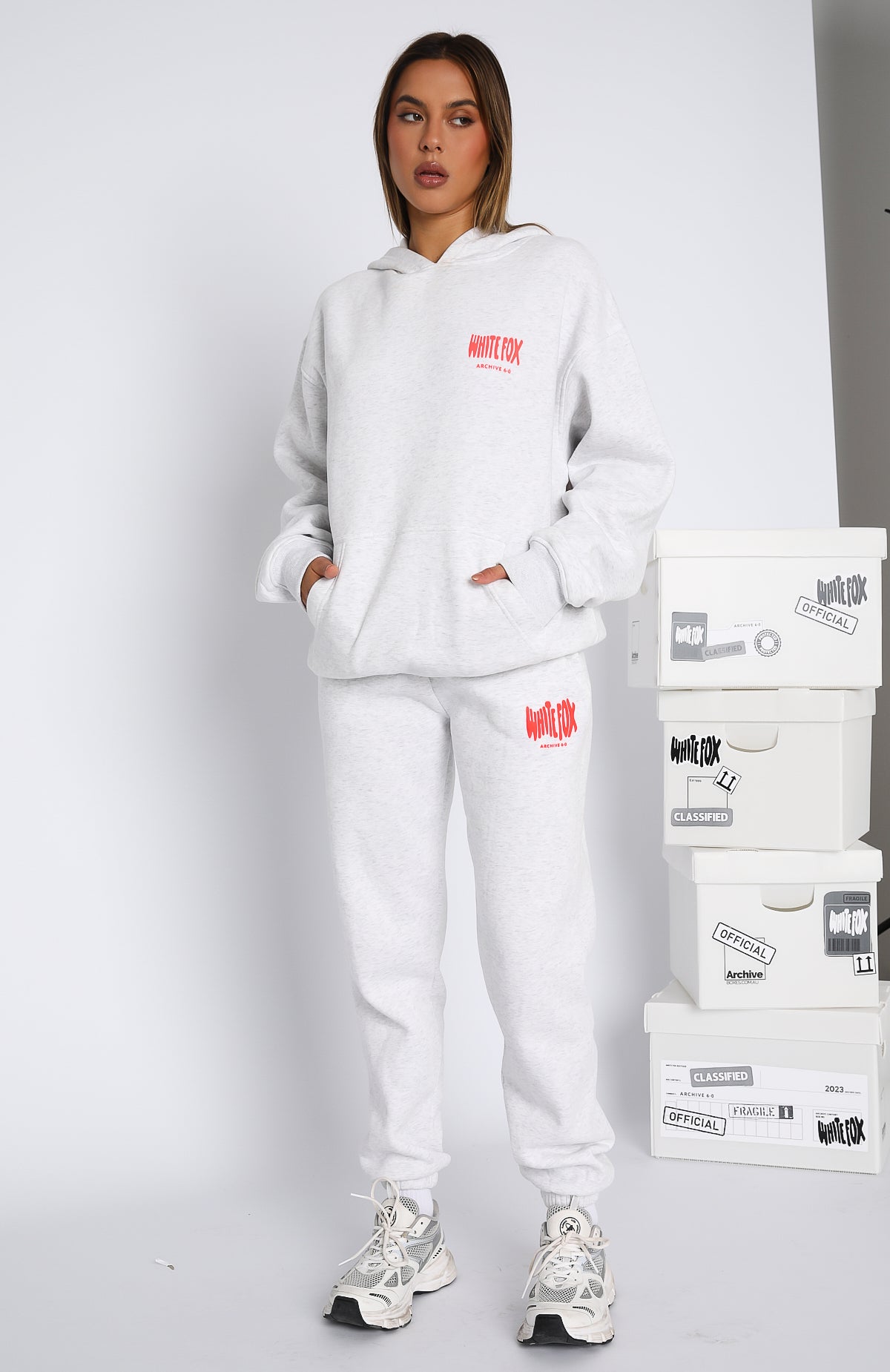 Archive 6.0 Sweatpants Cloudburst - WHITE FOX
