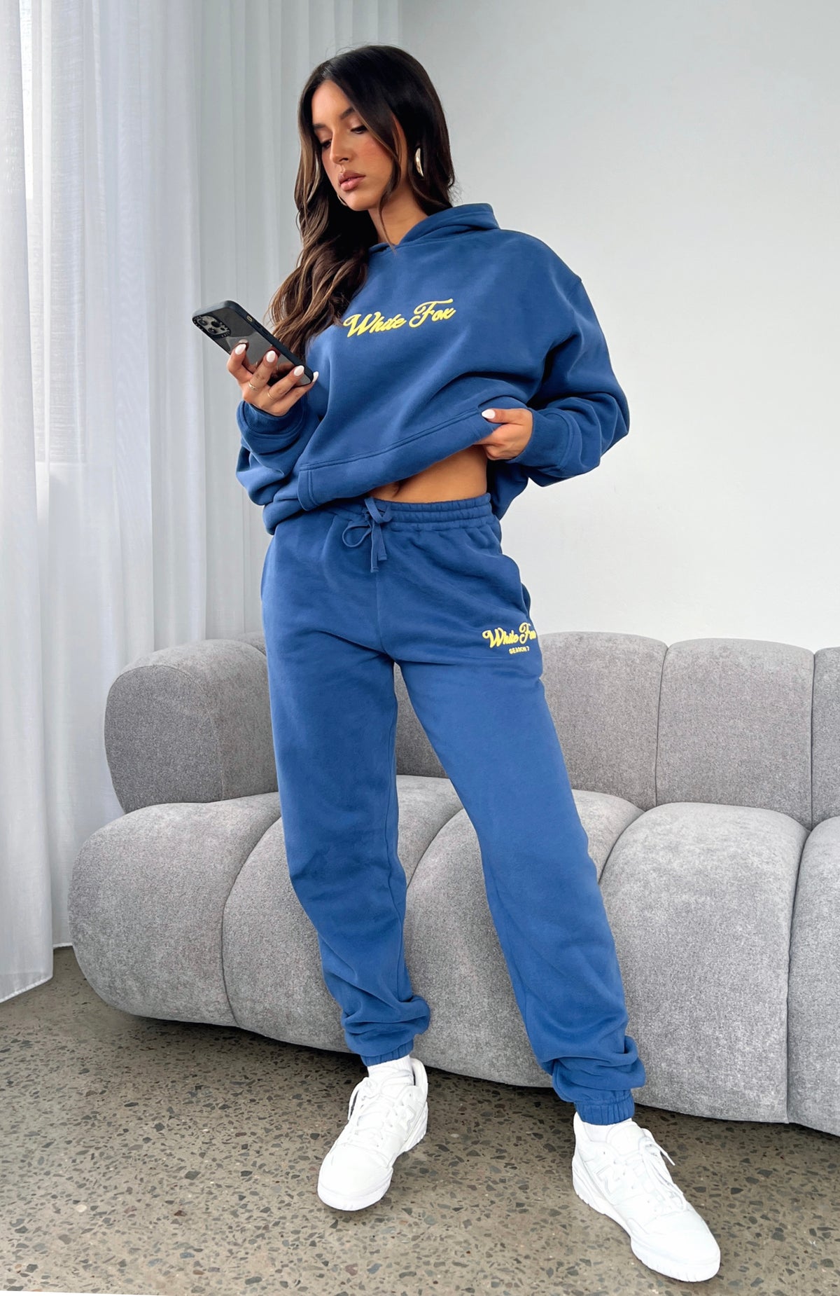 Season 7 Sweatpants River - WHITE FOX