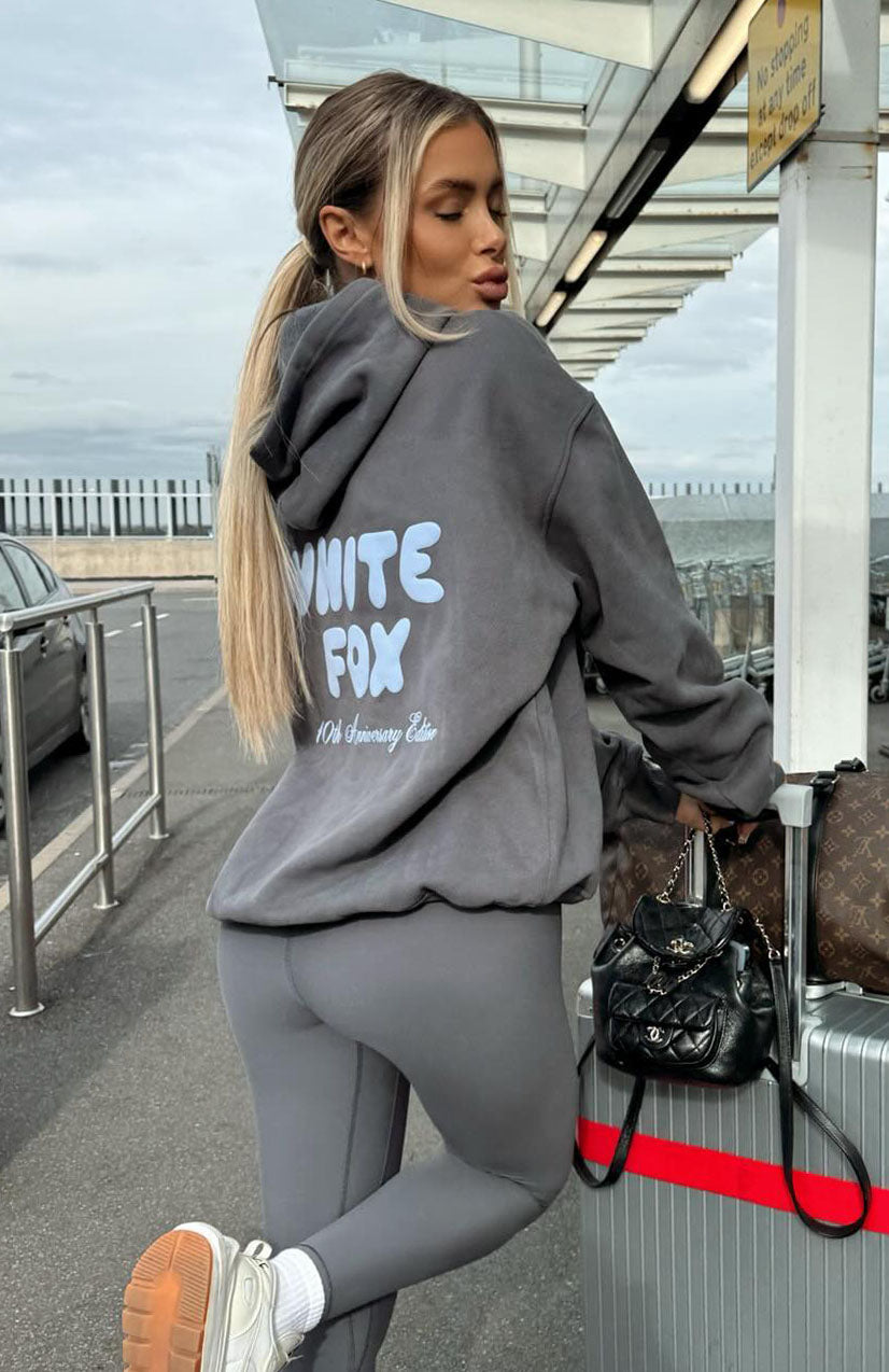 10th Anniversary Edition Oversized Hoodie Volcanic - WHITE FOX