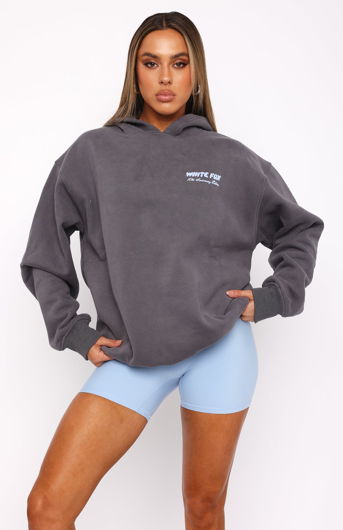 10th Anniversary Edition Oversized Hoodie Volcanic - WHITE FOX