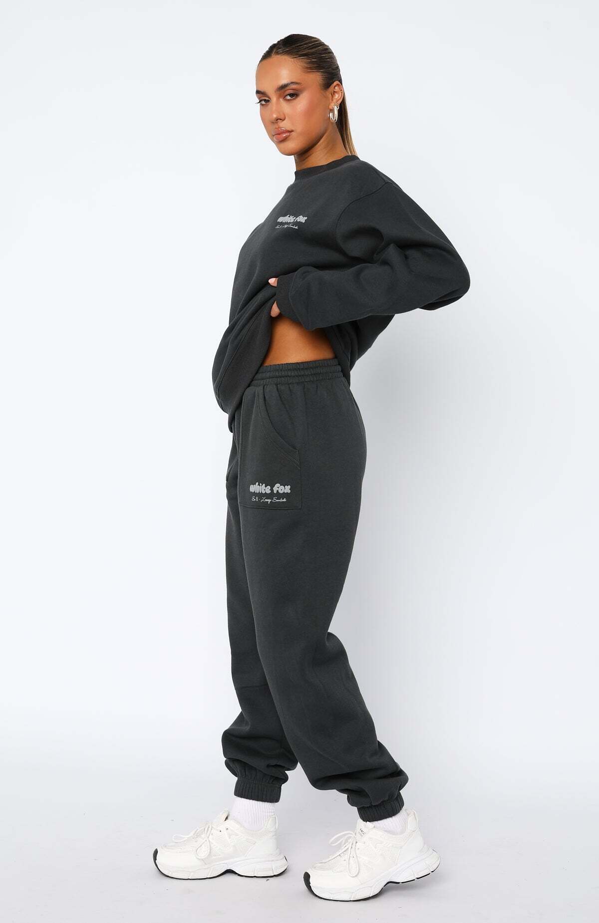 Era 8 Sweatpants Fossil - WHITE FOX