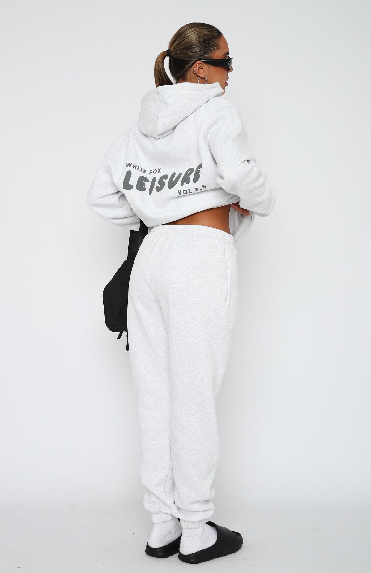Leisure Series Sweatpants Glacier Grey - WHITE FOX