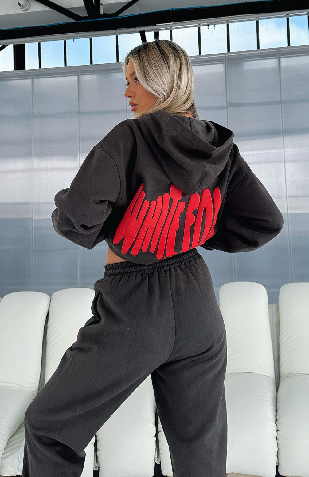 Archive 6.0 Oversized Hoodie Lava - WHITE FOX
