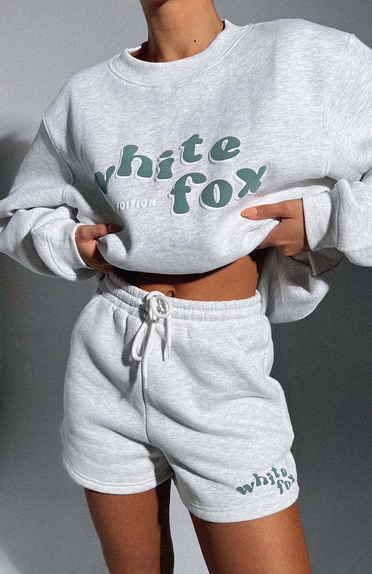 4th Edition Lounge Shorts Smoke - WHITE FOX