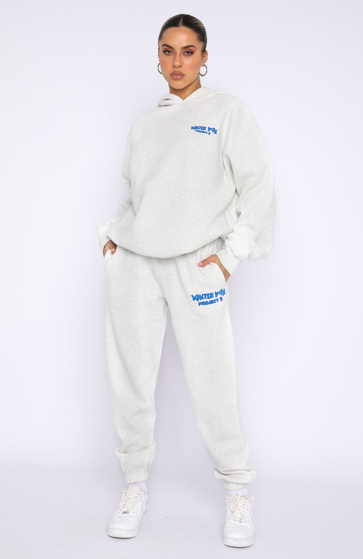 Project 5 Sweatpants Gravity Grey - WHITE FOX