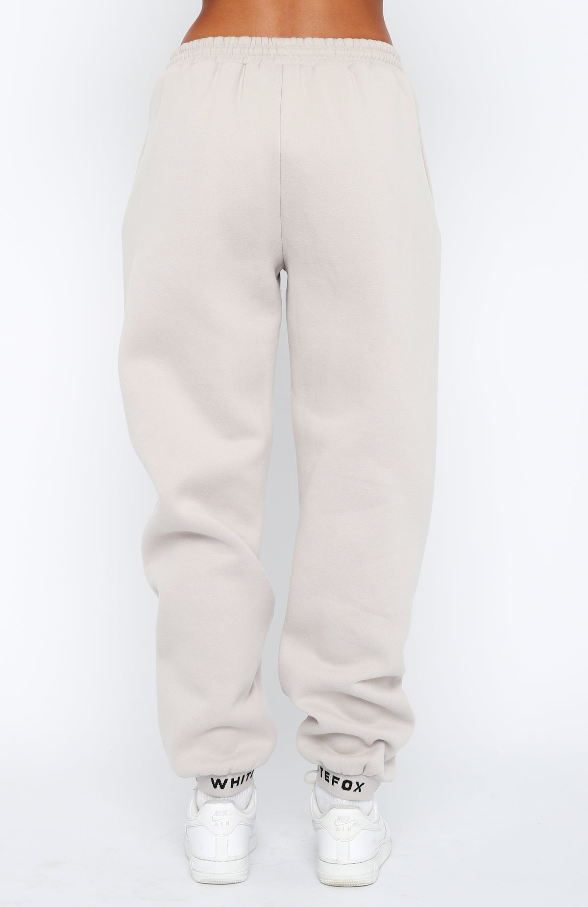 Put It On Repeat Sweatpants Lunar - WHITE FOX