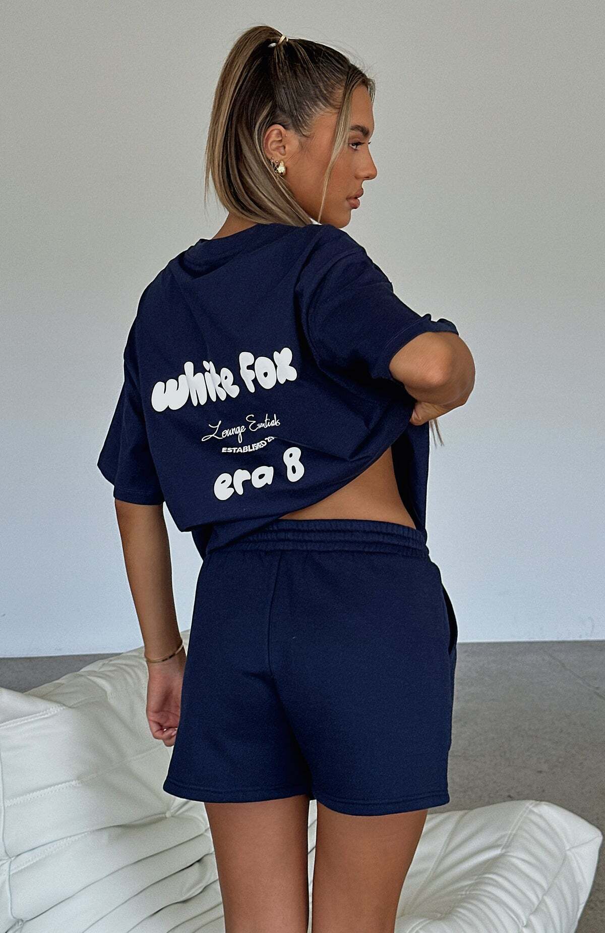 Era 8 Oversized Tee Nautical - WHITE FOX