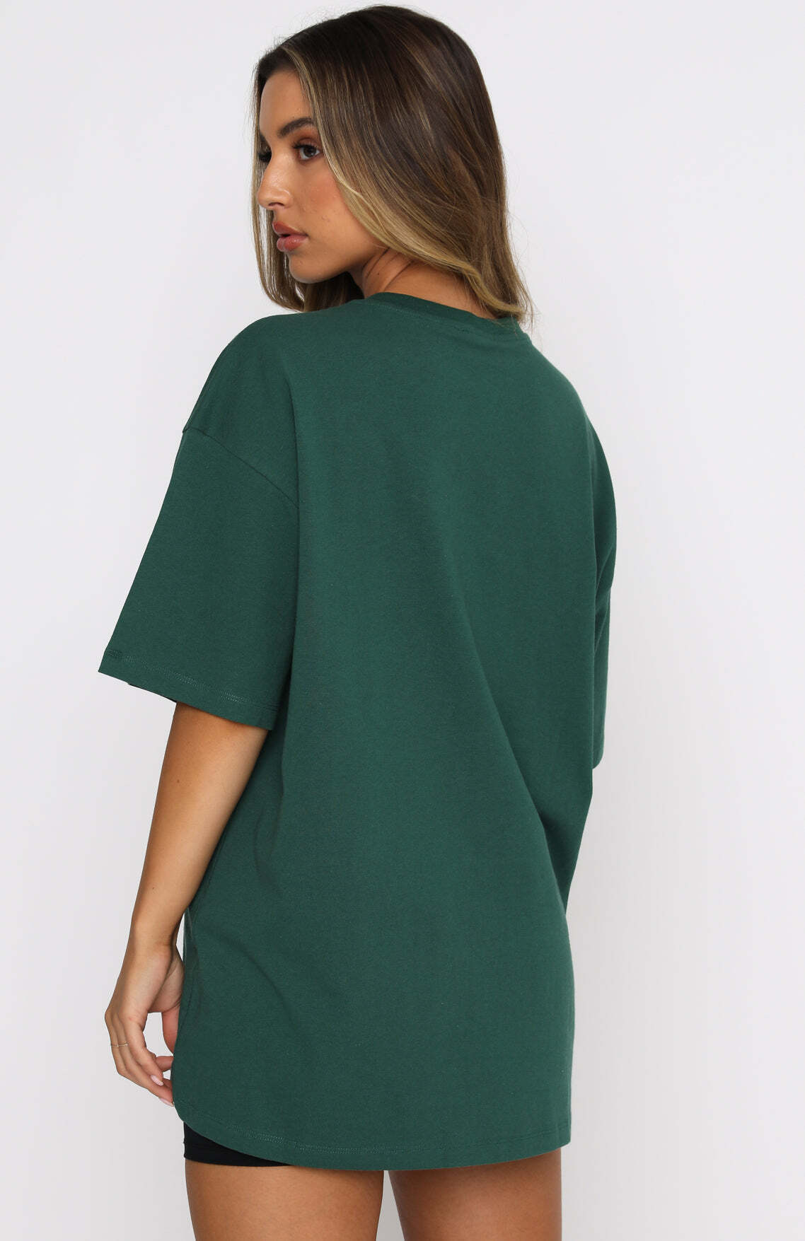 Varsity Tee Green - WHITE FOX