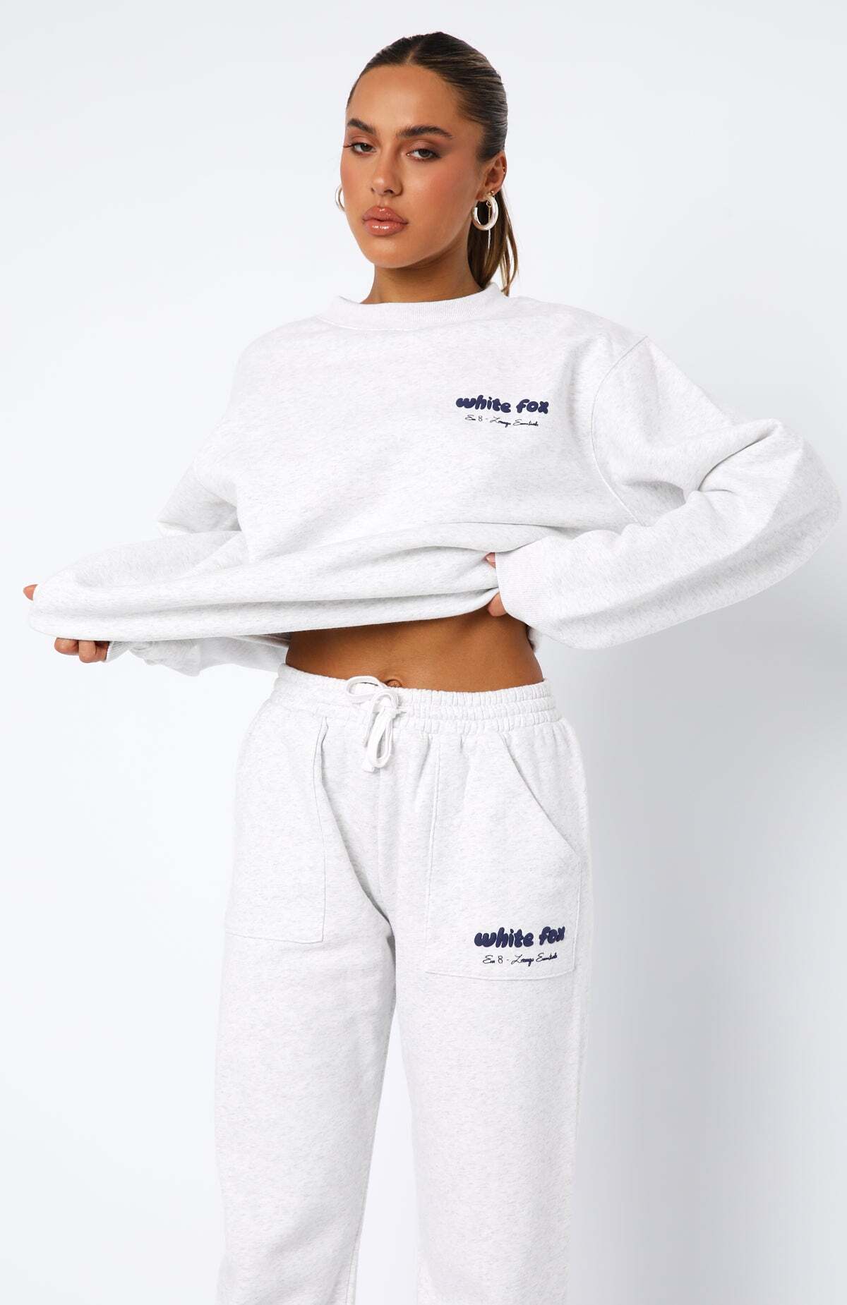 Era 8 Oversized Sweater Galaxy - WHITE FOX