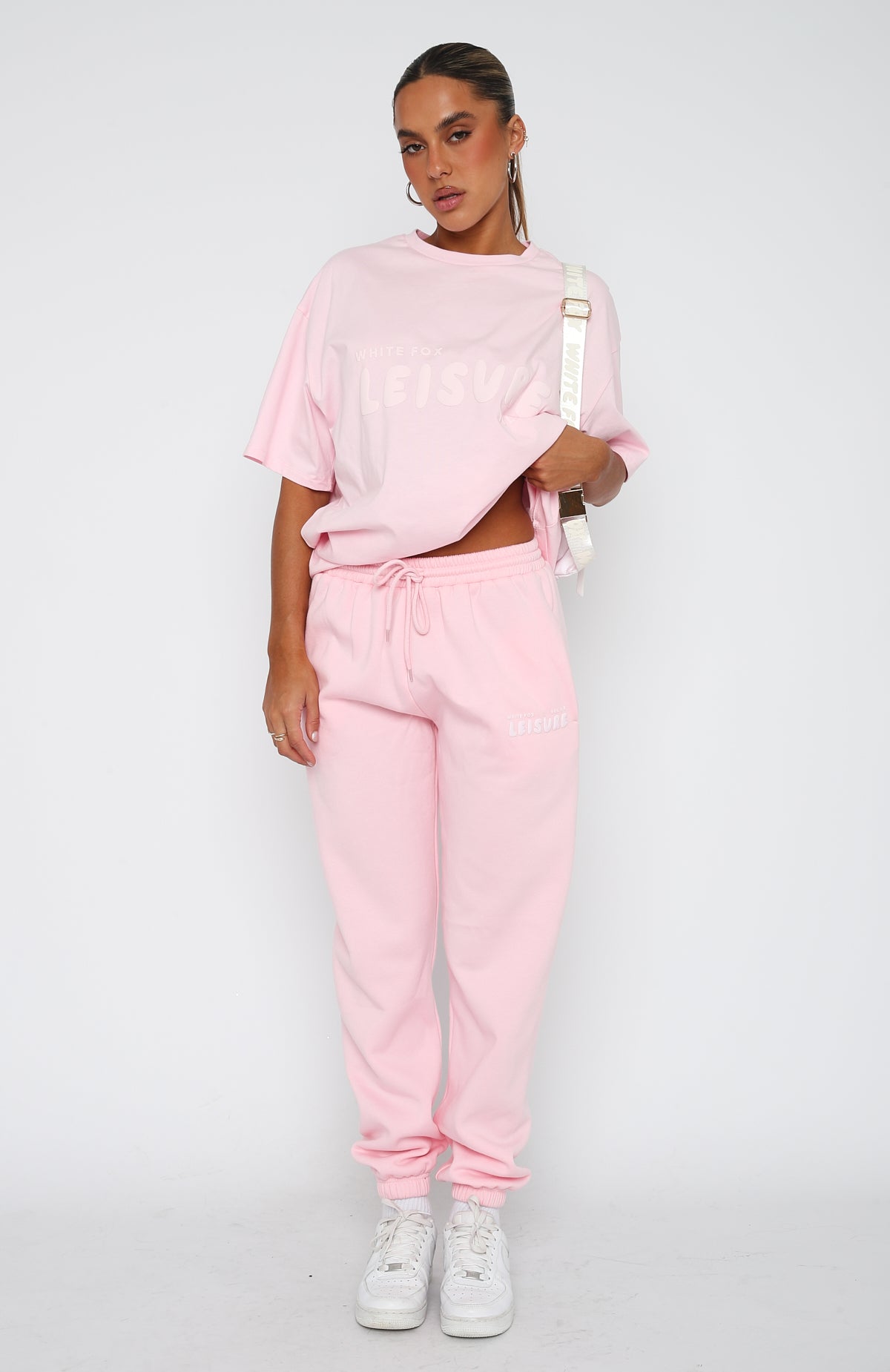 Leisure Series Sweatpants Posy - WHITE FOX