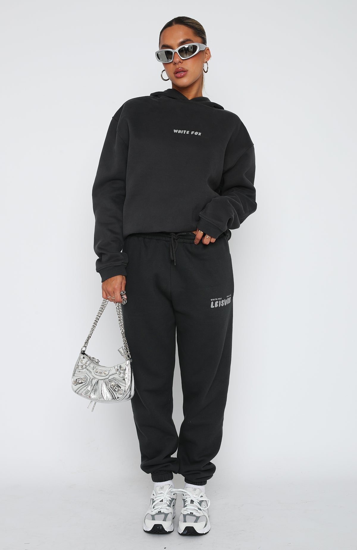 Leisure Series Sweatpants Shadow - WHITE FOX
