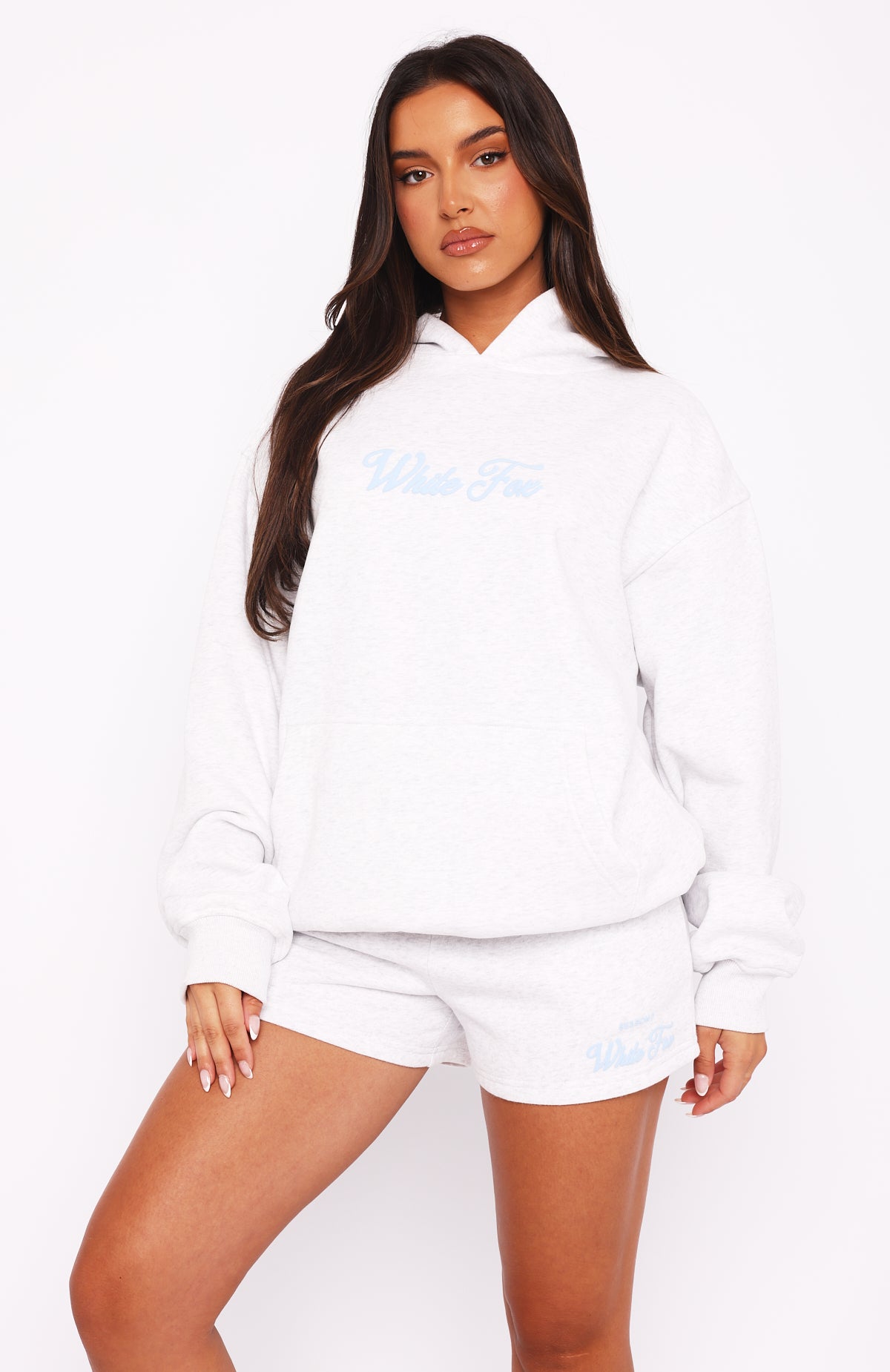 Season 7 Oversized Hoodie Dawn - WHITE FOX