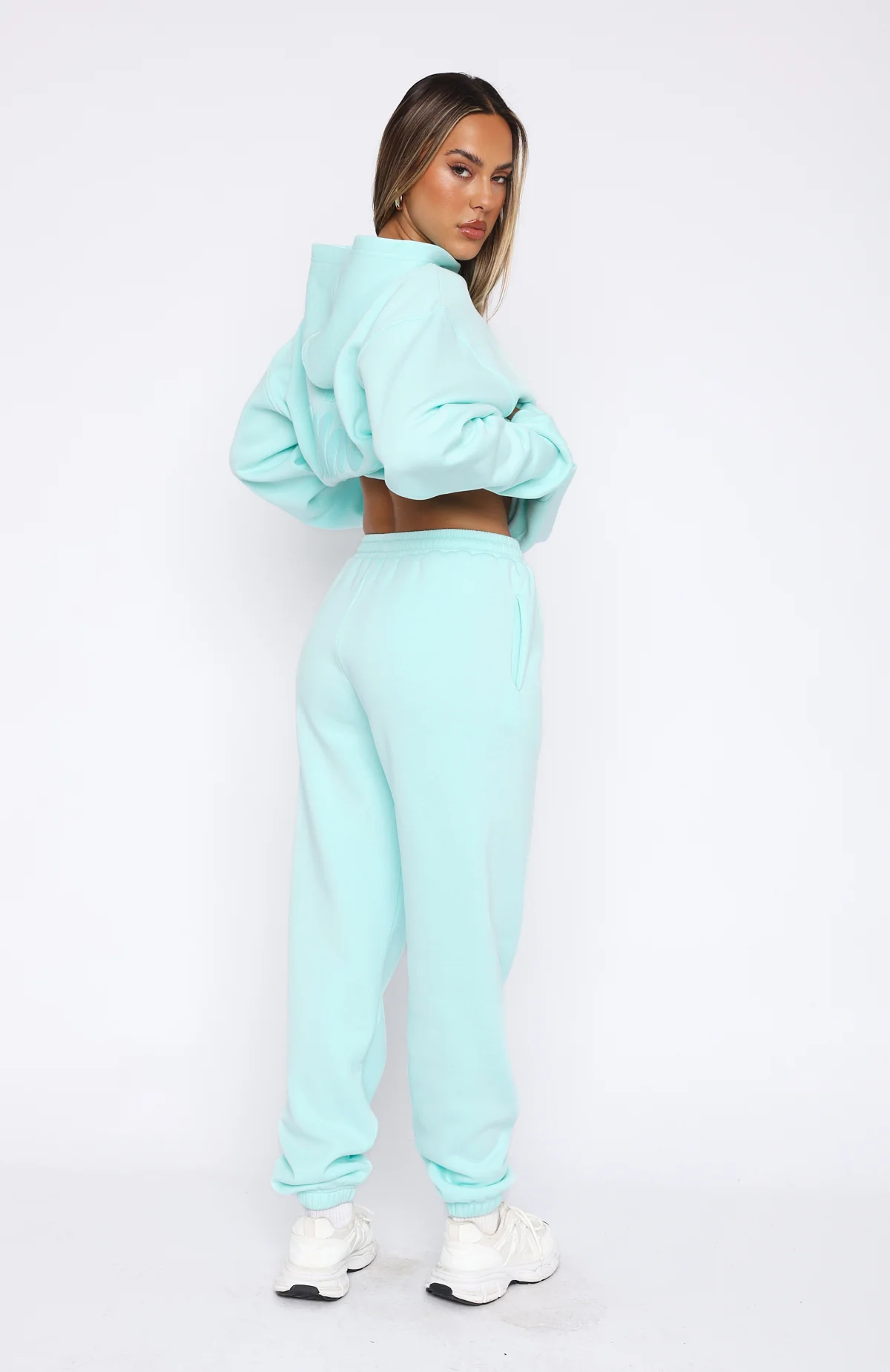 Capsule 9 Star Of The Moment Sweatpants Mint - WHITE FOX