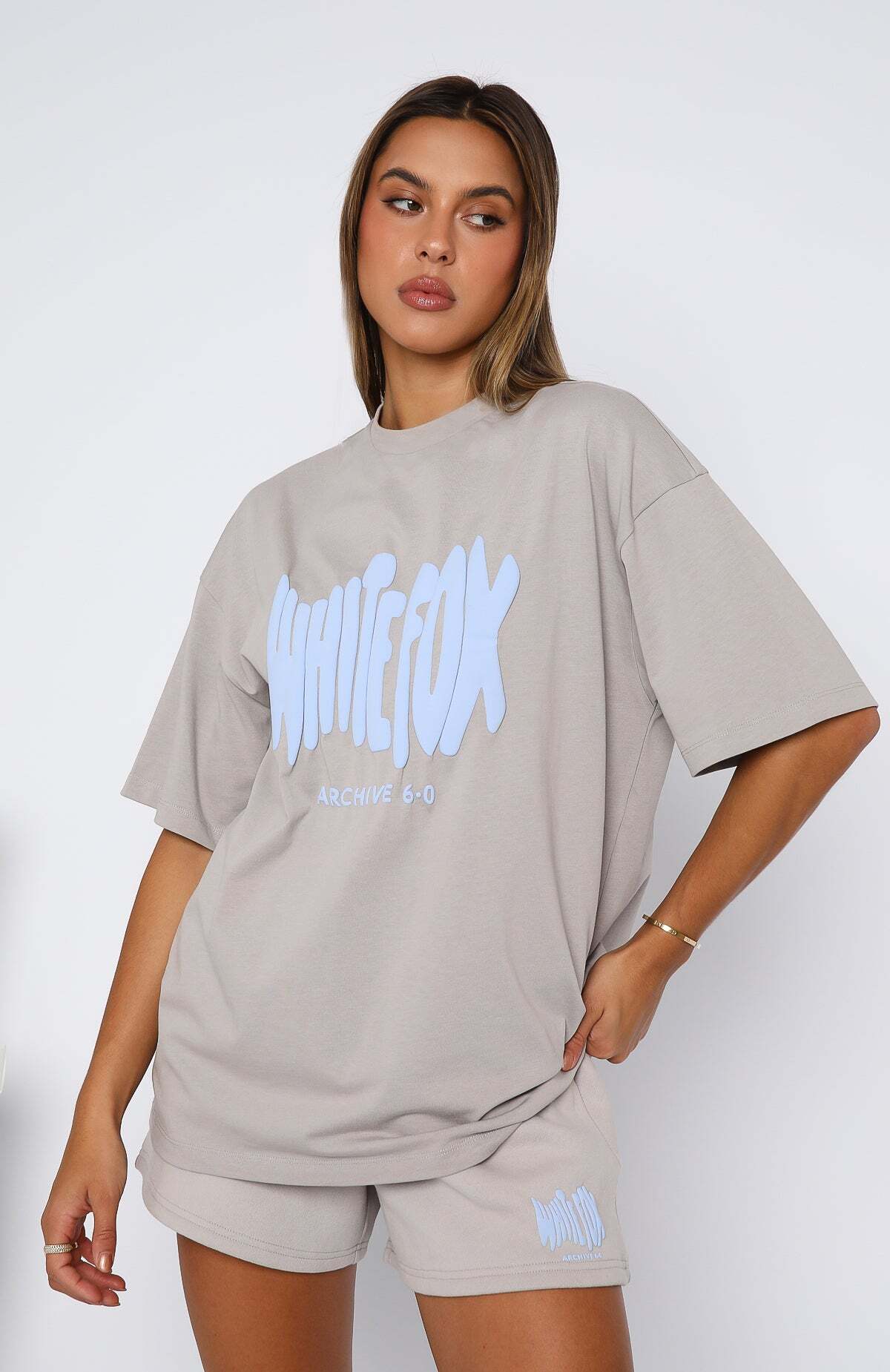 Archive 6.0 Oversized Tee Dove - WHITE FOX