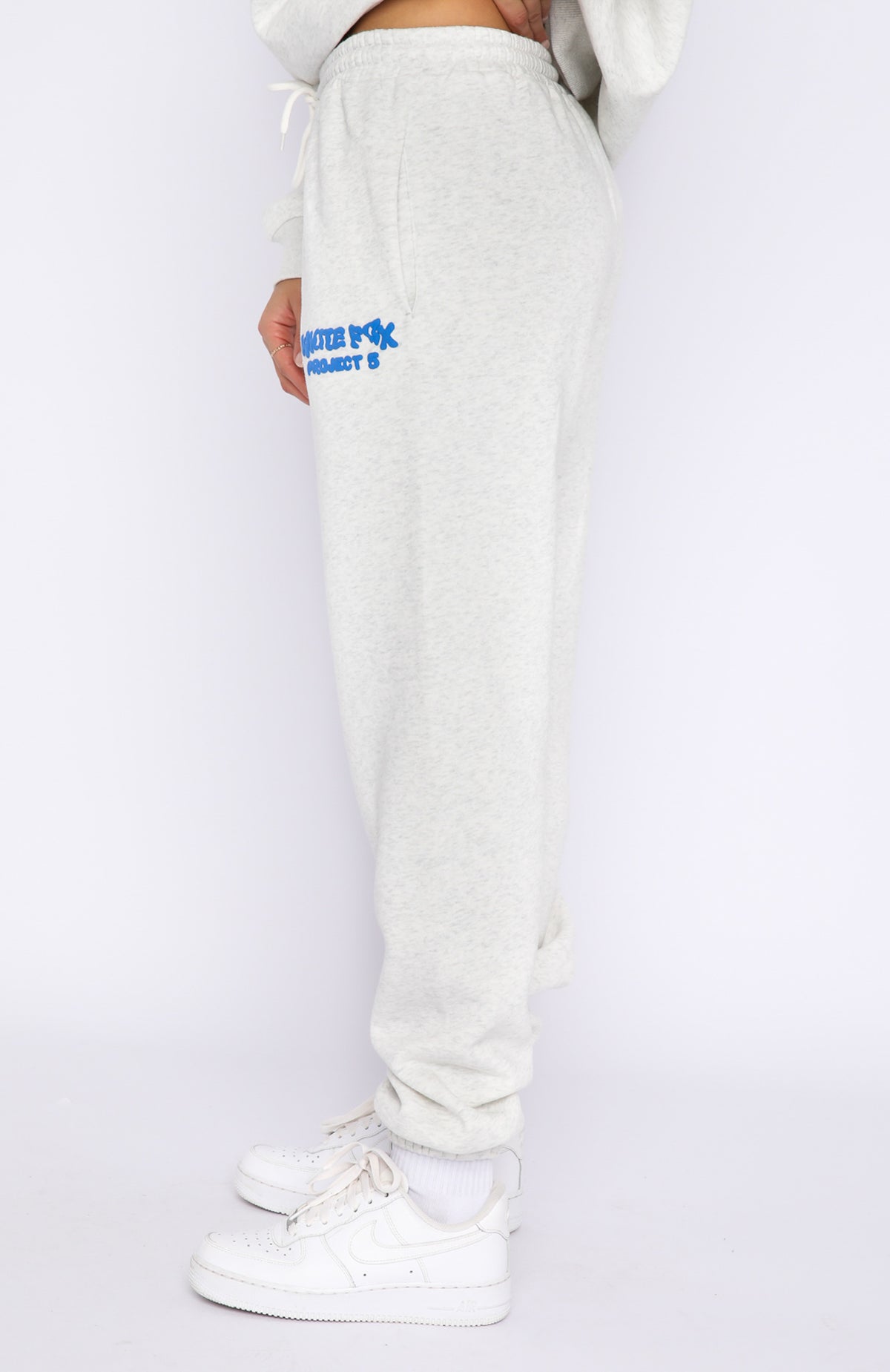 Project 5 Sweatpants Gravity Grey - WHITE FOX