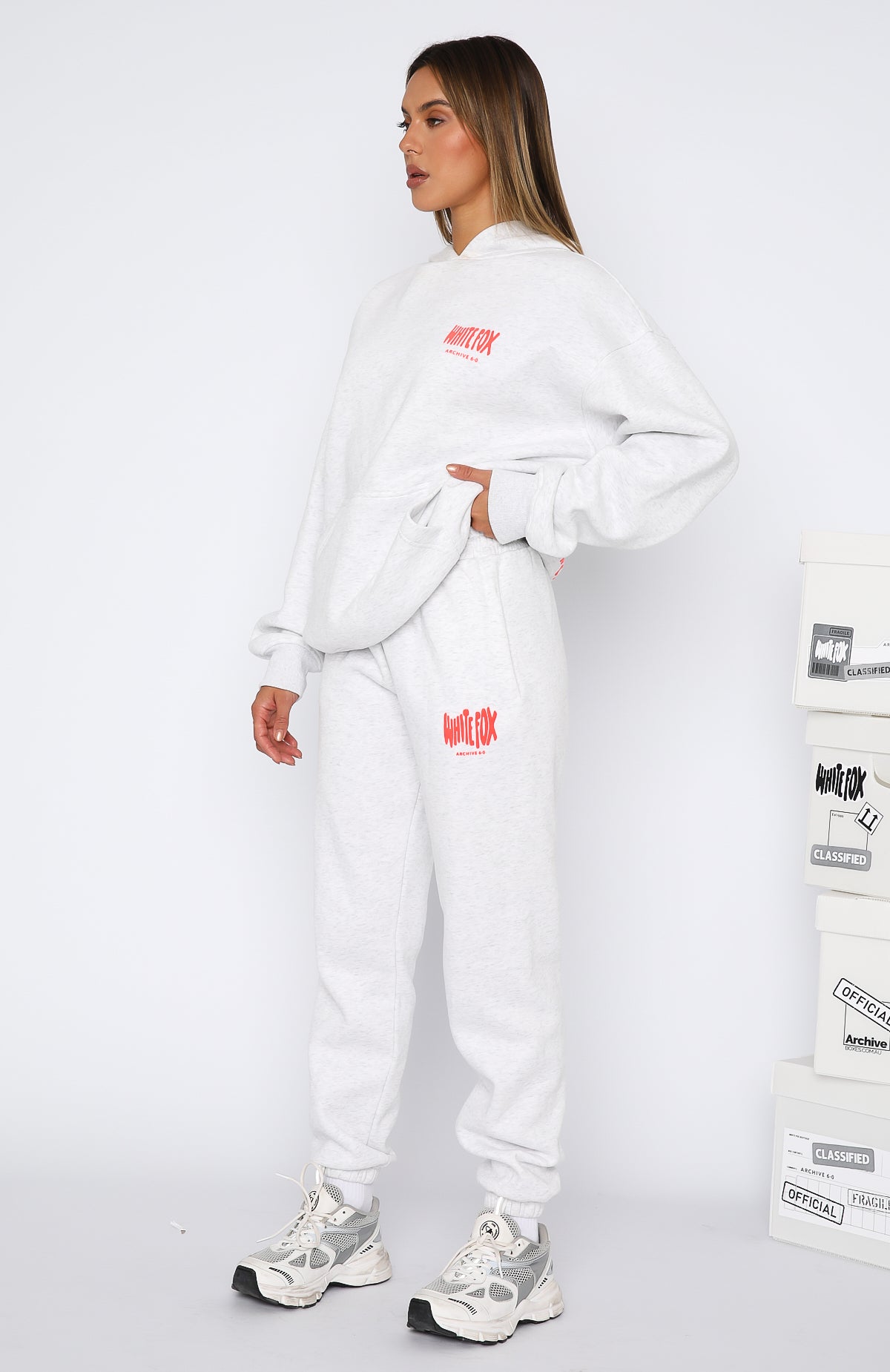 Archive 6.0 Sweatpants Cloudburst - WHITE FOX