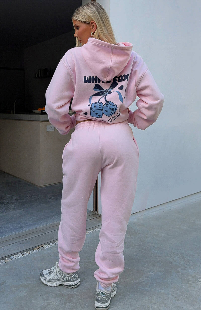 Lucky Thirteen Cheyenne Sweatpants Soft Pink - WHITE FOX