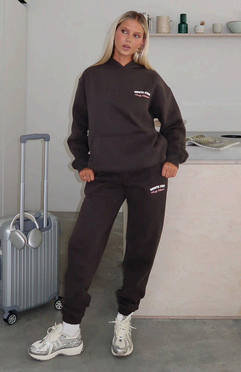 Lucky Thirteen Cheyenne Sweatpants Charcoal - WHITE FOX