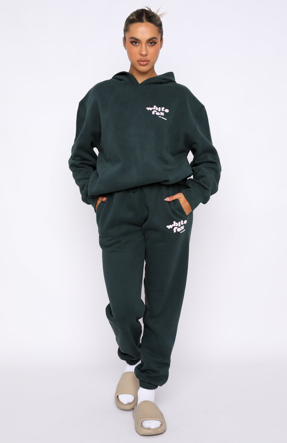 4th Edition Sweatpants Clover - WHITE FOX