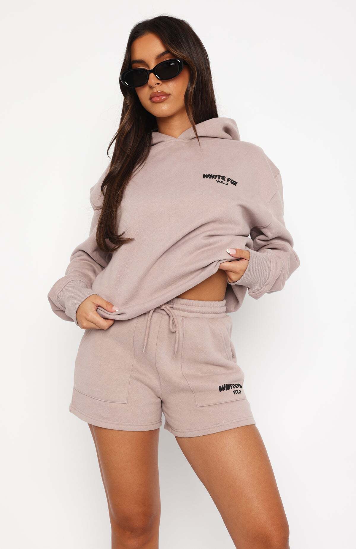 Offstage Lounge Shorts Cinnamon - WHITE FOX