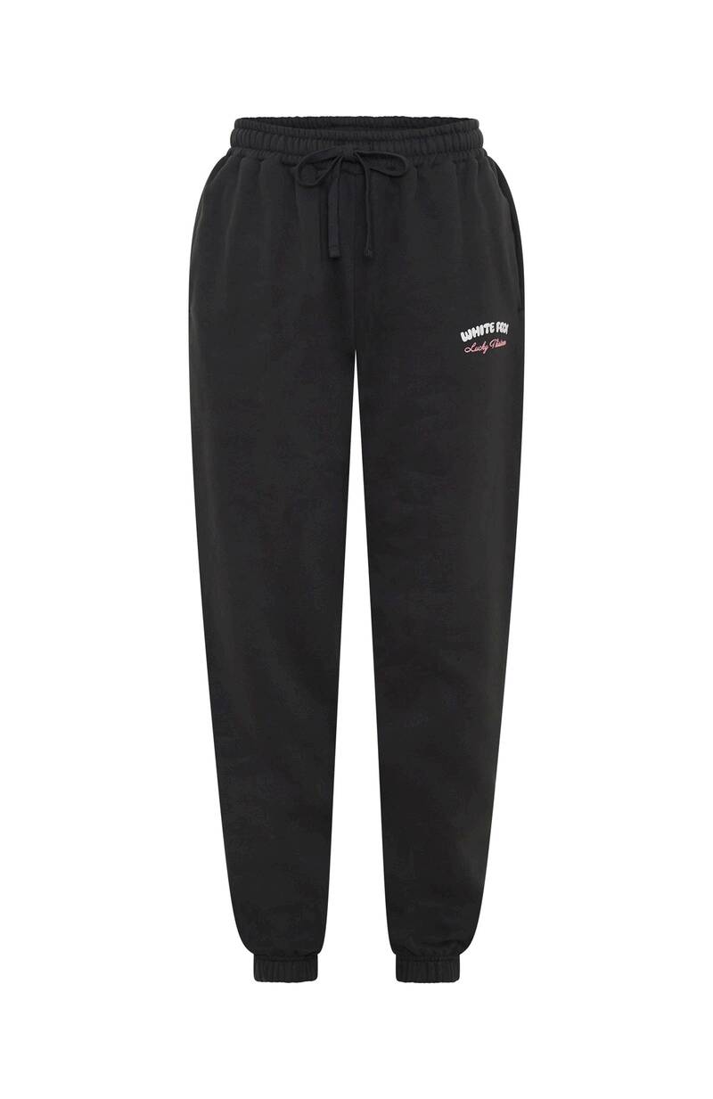 Lucky Thirteen Cheyenne Sweatpants Charcoal - WHITE FOX