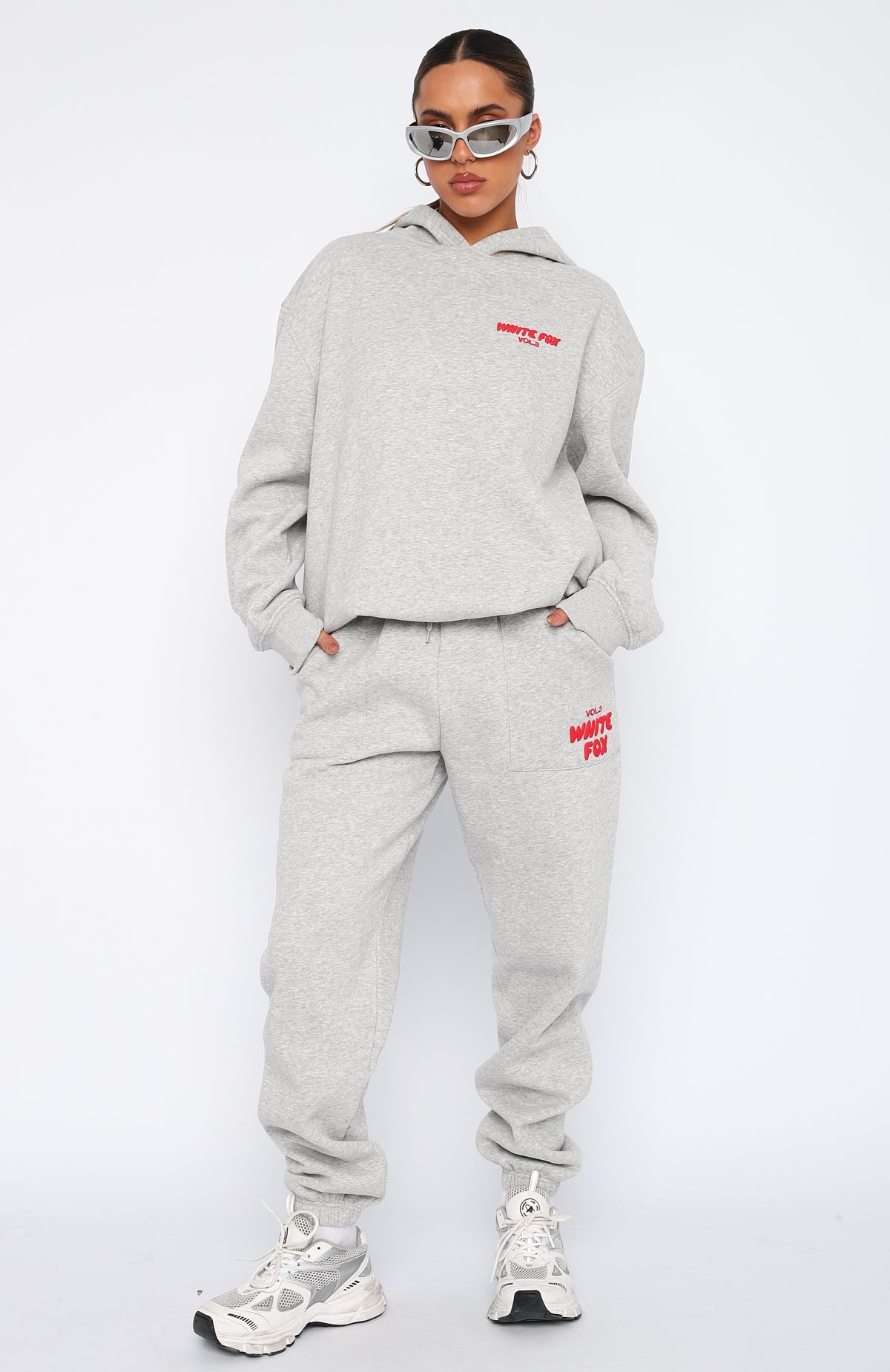 Offstage Sweatpants Alloy Grey - WHITE FOX