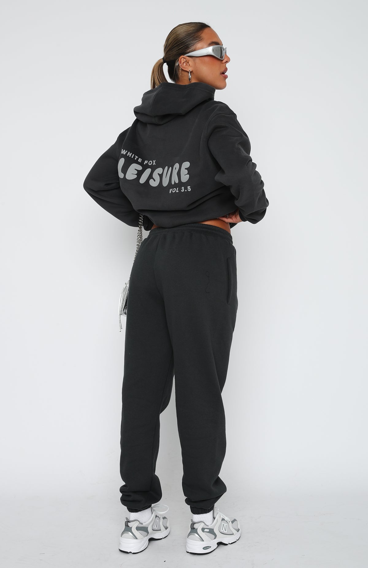 Leisure Series Sweatpants Shadow - WHITE FOX