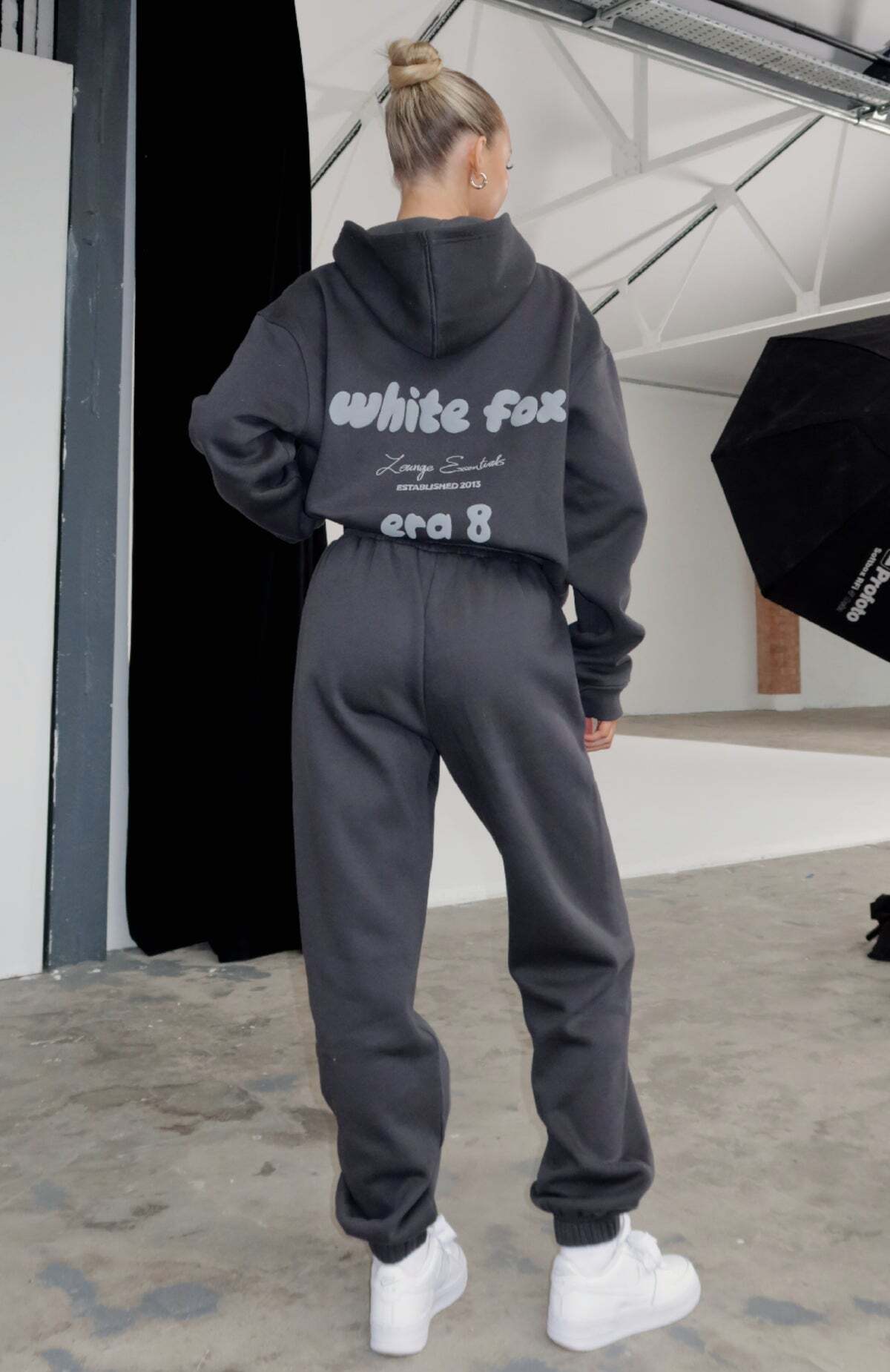 Era 8 Sweatpants Fossil - WHITE FOX