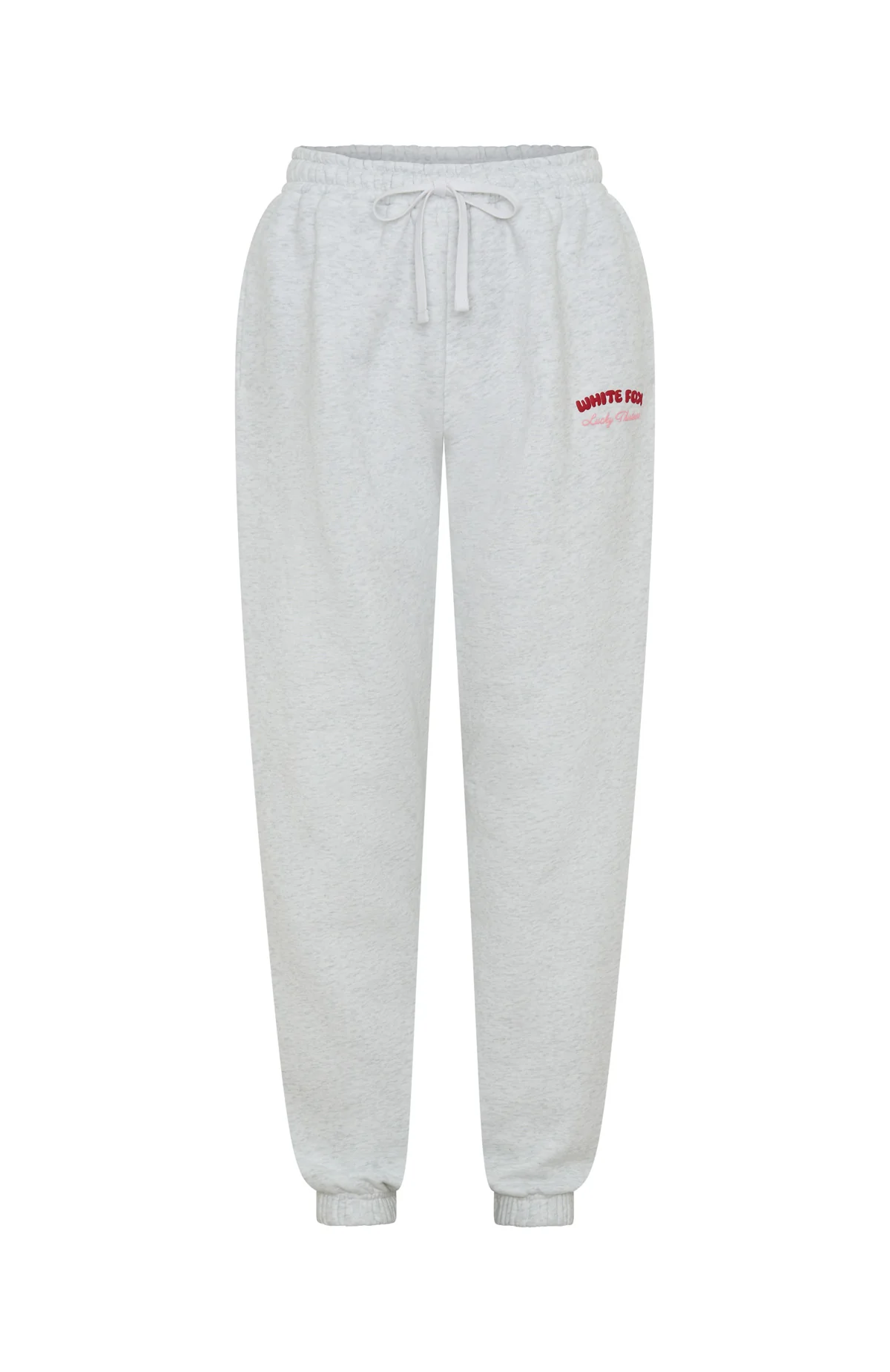 Lucky Thirteen Cheyenne Sweatpants Grey Marle - WHITE FOX