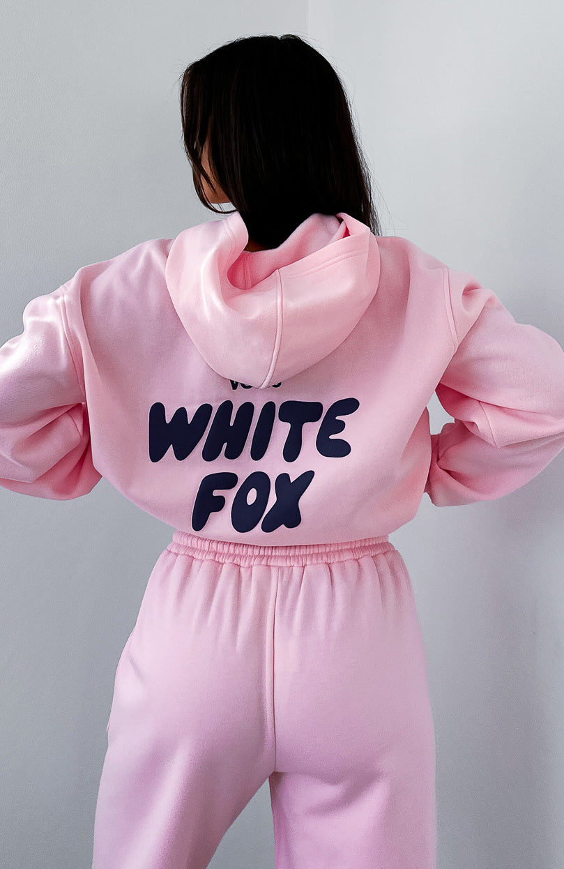 Offstage Hoodie Posy Pink - WHITE FOX