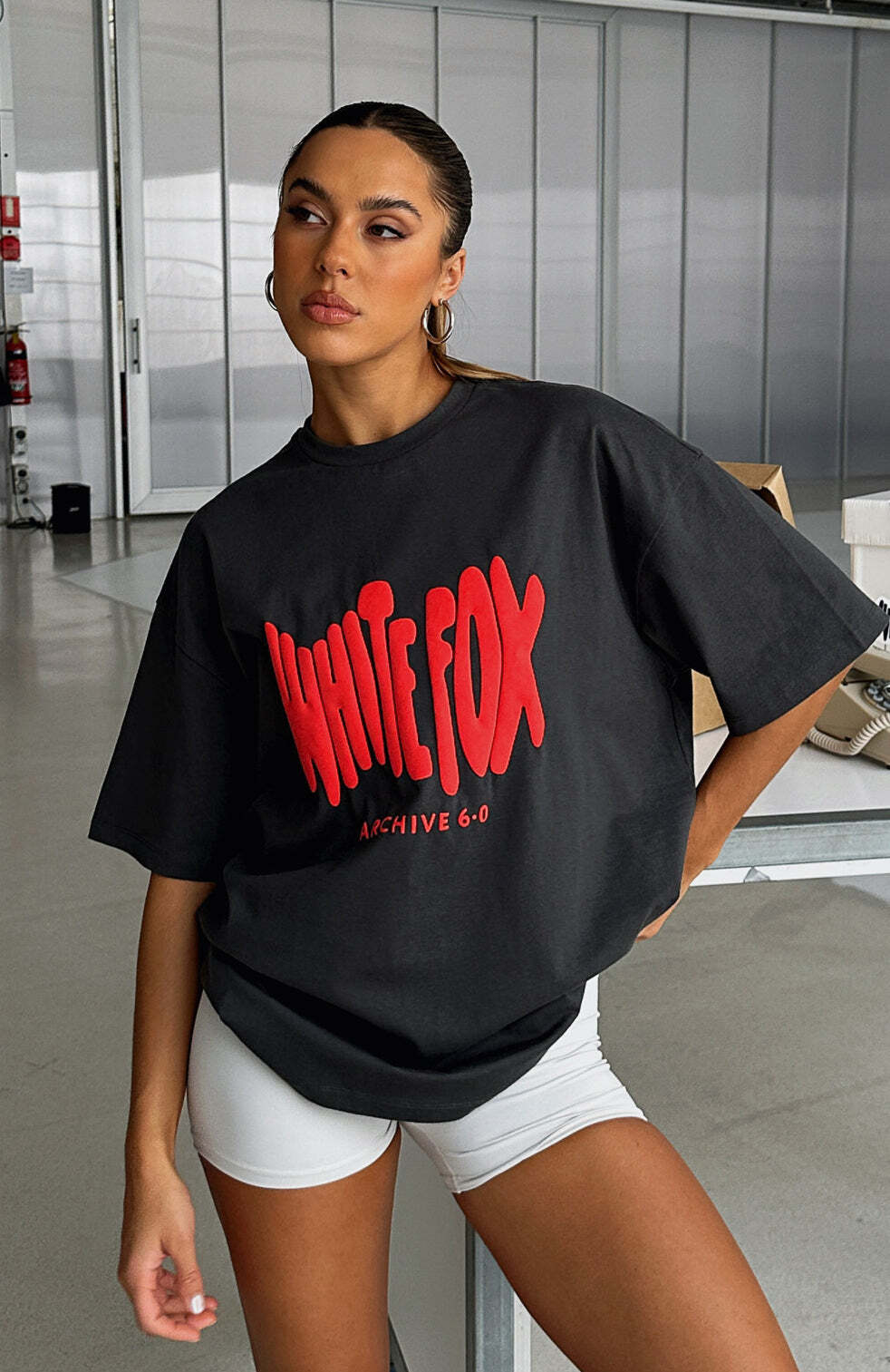 Archive 6.0 Oversized Tee Lava - WHITE FOX